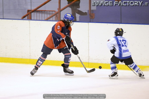 2014-11-08 Hockey Milano Rossoblu U14-Diavoli Sesto 0702 Diego Calabresi
